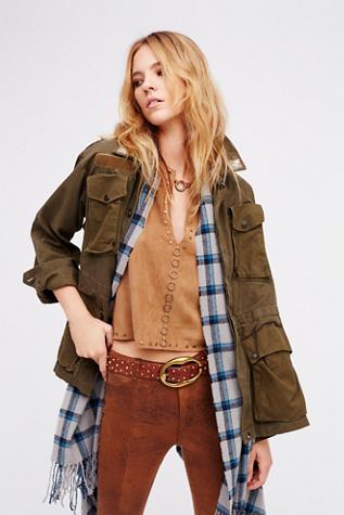 Standard Form Womens Peace Out Military Shawl