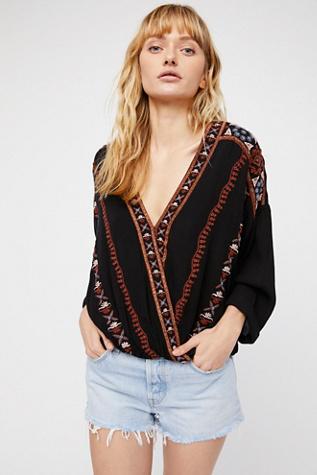 Crescent Moon Top By Free People