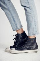 Converse X John Varvatos Womens John Varvatos Painted Linen High Top Chucks