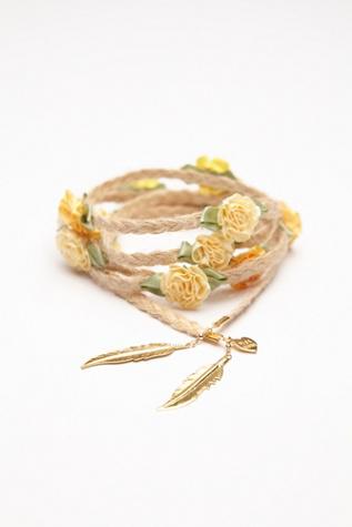 Vida Kush Womens Floral Braid Ins