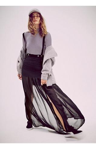 Chan Luu Womens Suspender Maxi