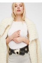 Z&l Europe Womens Studded Heart Belt