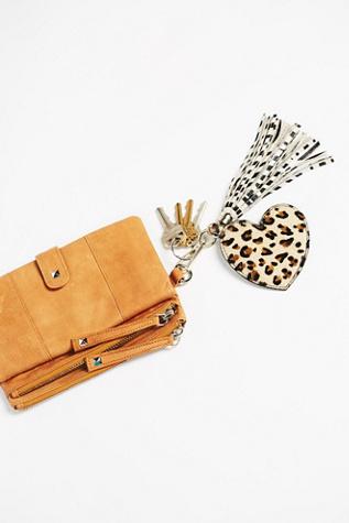 Free People Womens Leather Shape Bag Charm