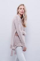 Free People Womens Side Tie Pullover