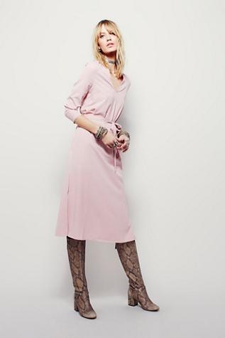 Free People Womens Solid Melody Dress
