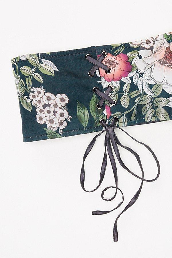 Talula Floral Corset Belt By Free People