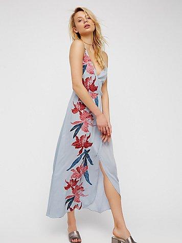 Emiko Maxi Slip By Intimately At Free People
