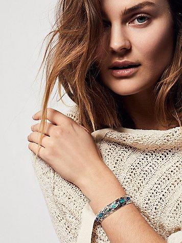 Blue Lagoon Stone Cuff By Free People