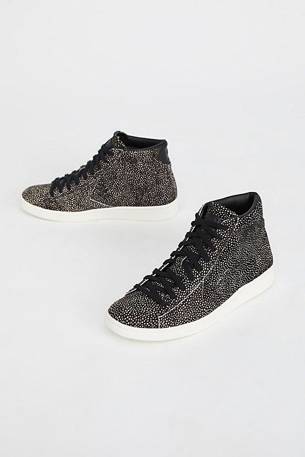 Premium Faux Fur Hi-top Sneaker By Converse At Free People