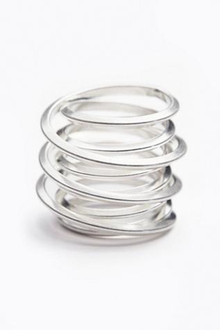 Free People Womens Wire Wrapped Ring