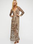 Art Deco Embellished Maxi Slip By Intimately At Free People