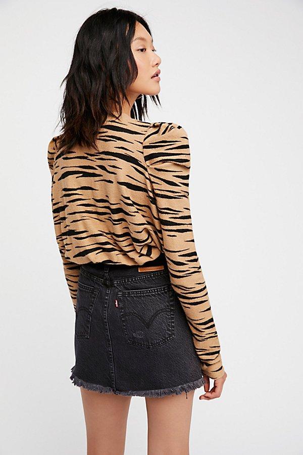 Zaza Zebra Pullover By Free People