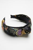 Knotted Brocade Headband By Free People