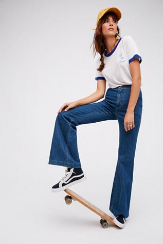Free People Womens Ray Of Sunshine Flare