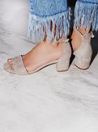 Marigold Block Heel By Free People