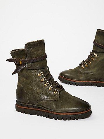 Dark Coastal Lace-up Boot By A.s.