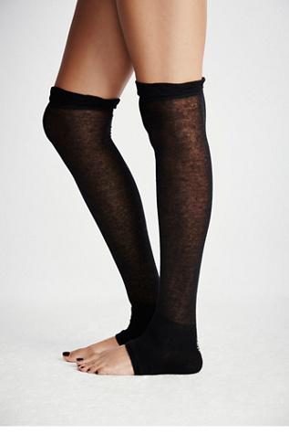 Free People Womens Sheer Thigh High Legwarme