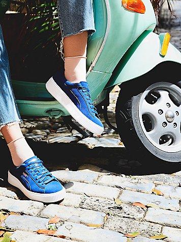 Suede Platform Sneaker By Puma