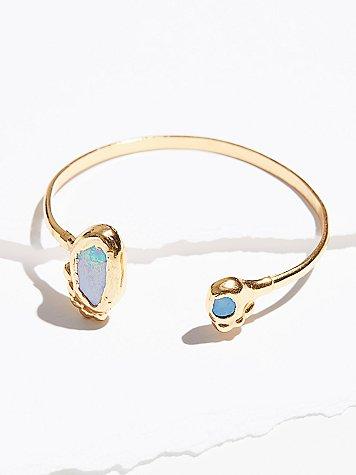 Paradox Double Opal Cuff By Bohobo Collective X Free People
