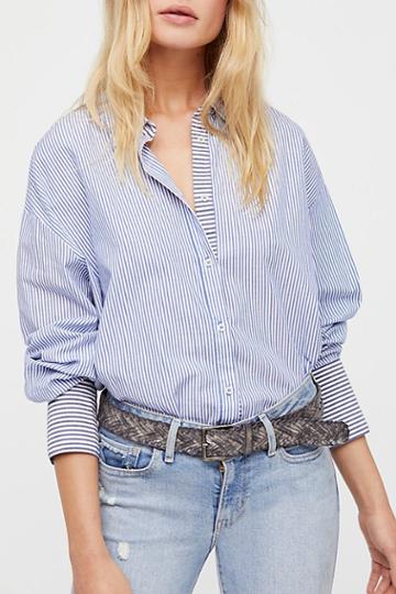 Proem Distressed Belt By Bed Stu At Free People