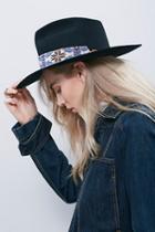 Sam Roberts For Free People Womens Big Love Exclusive Beaded Band Hat