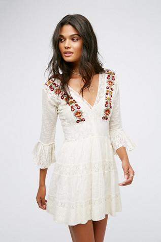 Fp One Womens Antiquity Mini Dress