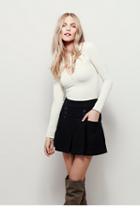 Free People Womens Happy Together Mini Skirt