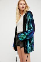 City Lights Sequin Jacket By Free People