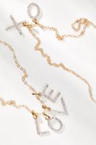 14k Diamond Initial Necklace By Erth At Free People