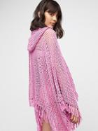 Summer Breeze Hooded Poncho By Anna Kosturova At Free People