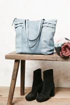 Free People Womens Vicenza Leather Tote