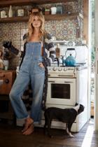 Free People Womens Davis Slouchy Overall