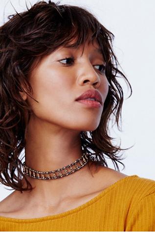 Free People Womens Cleo Essential Choker