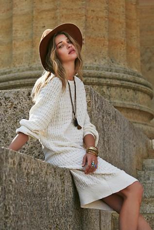 Free People Womens Sunshine Sweaterdress