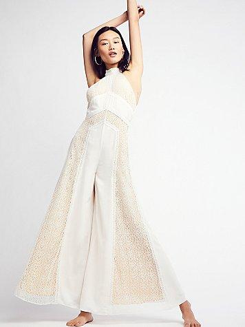 Sweet Talkin Jumpsuit By Free People