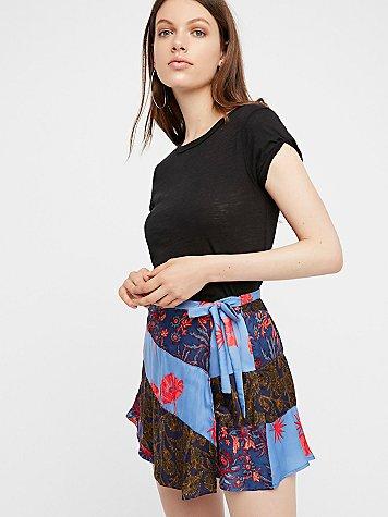 Hula Hideout Mini Skort By Free People