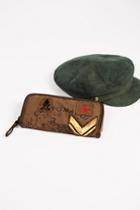 Campomaggi Womens Military Patched Wallet
