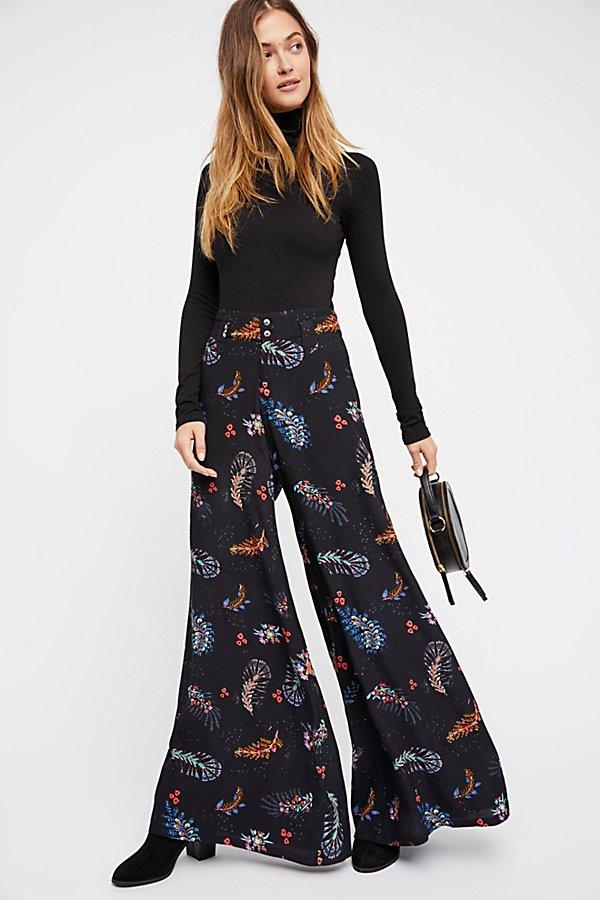 Fp One Fp One Tuxedo Wide Leg Pants At Free People