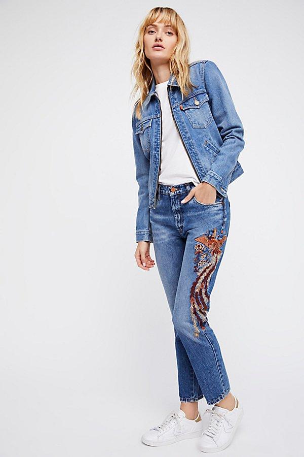 Way Back When Embroidered Jean By Blank Nyc At Free People