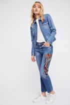 Way Back When Embroidered Jean By Blank Nyc At Free People