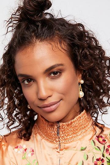 Cradled Double Pearl Earrings By Av Max At Free People