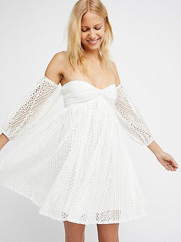 Emmy Lou Mini Dress By Free People