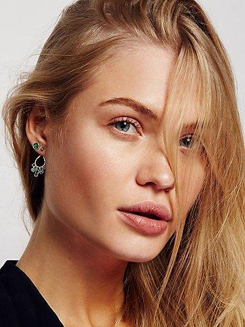 Free People Down To Basics Ear Jacket Set