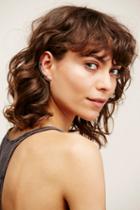 Free People Womens Moon Crescent Ear Cuff