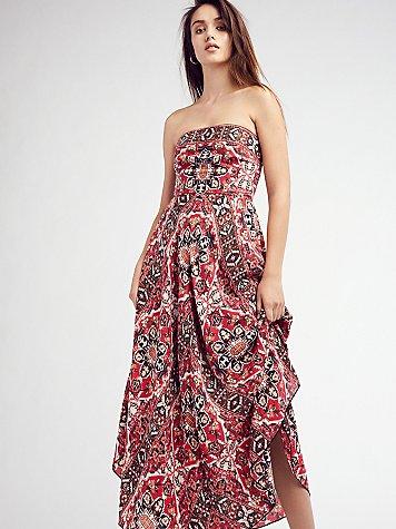 Erins Printed Maxi Dress By Free People