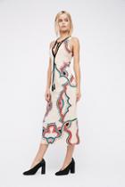 Free People Womens Far Out Embroidered Midi