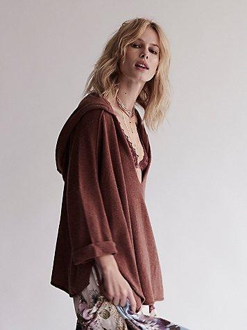 Free People Soft As A Whisper Cashmere Hoodie