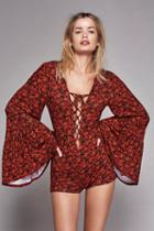 Free People Womens Bubble Yummy Romper