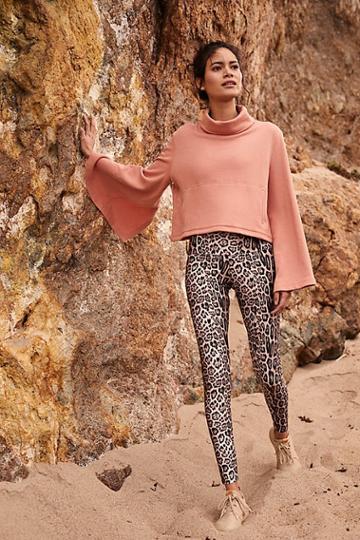High Rise Leopard Legging By Fp Movement X Onzie At Free People - Yoga Leggings