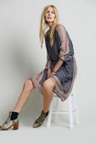 Mes Demoiselles Paris Womens Erin Printed Midi